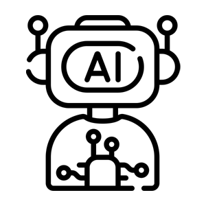 Inteligencia artificial icono