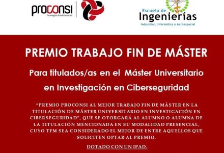 Premio Trabajo Fin de Máster Proconsi